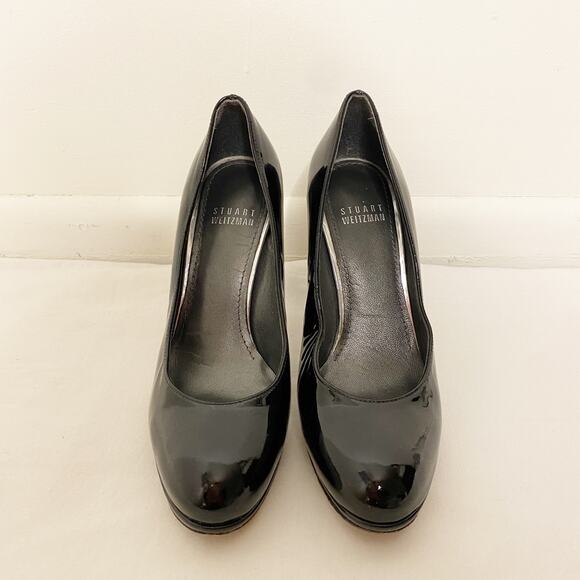 Stuart Weitzman Patent Leather Stiletto Pumps Size 6 - Picture 3 of 9